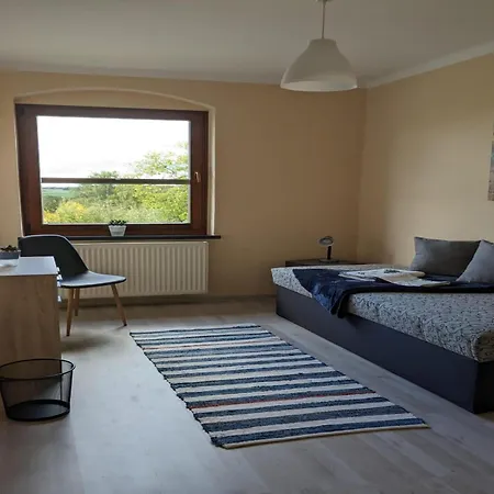 Schlossblick Und Komfort In Stolpen, Cleaning Included *