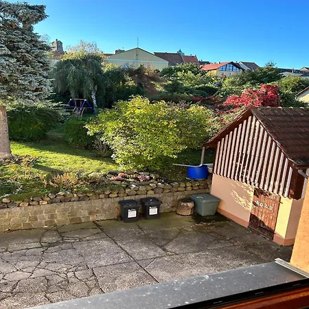 Schlossblick Und Komfort In Stolpen, Cleaning Included 아파트